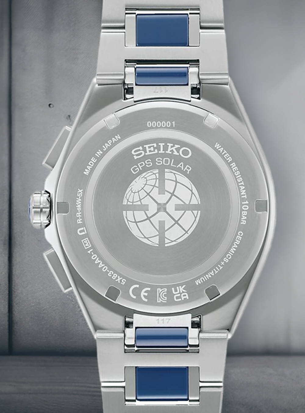 SEIKO Astron GPS Solar Watch SBXC181 - Japanese Made JDM Men's Luxury Timepiece for Travel, Business & Outdoor Adventures