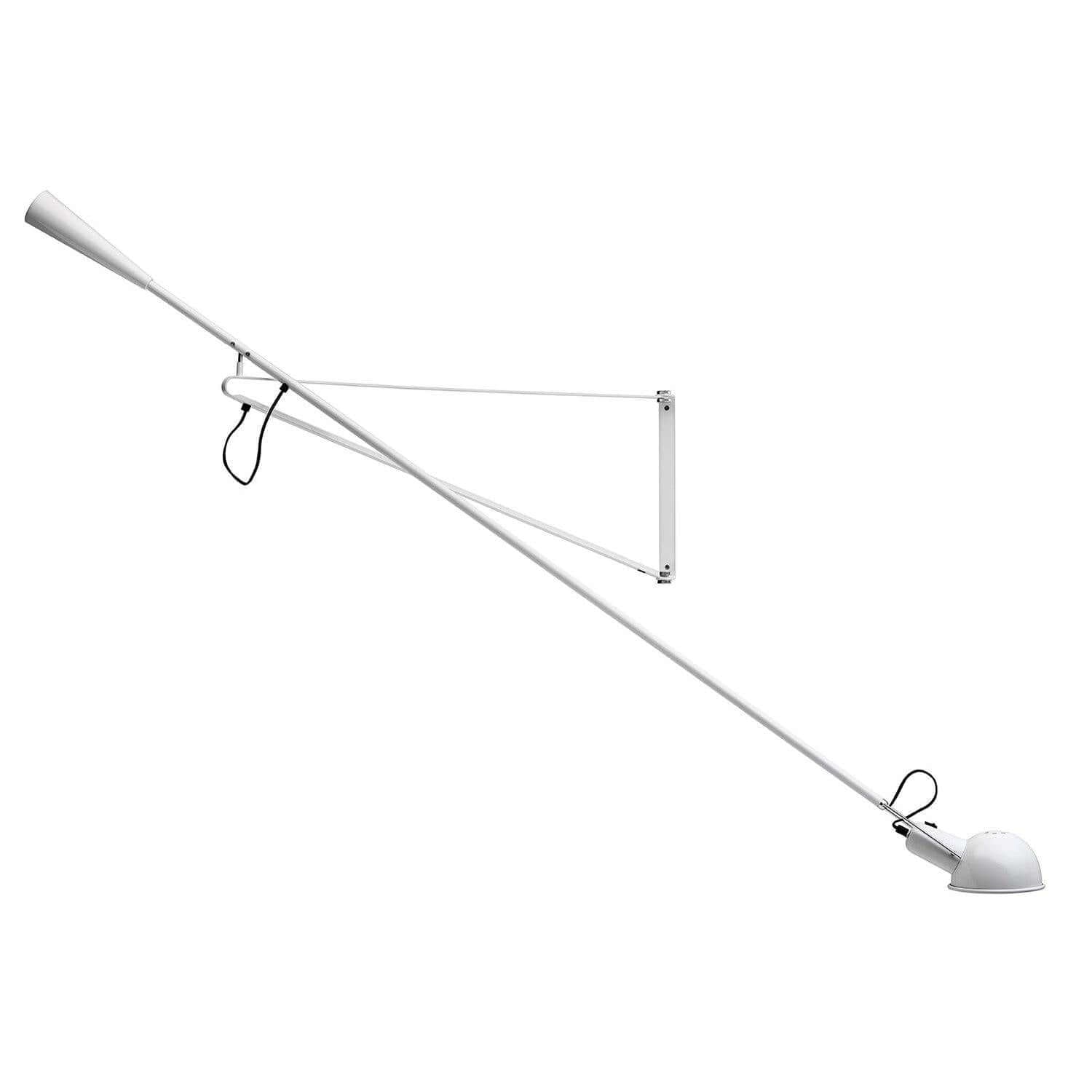 Plug-in Wall Sconce with Long Arm - Modern Adjustable Reading Light for Bedroom, Living Room & Office - Energy Efficient LED Wall Lamp for Home Decor