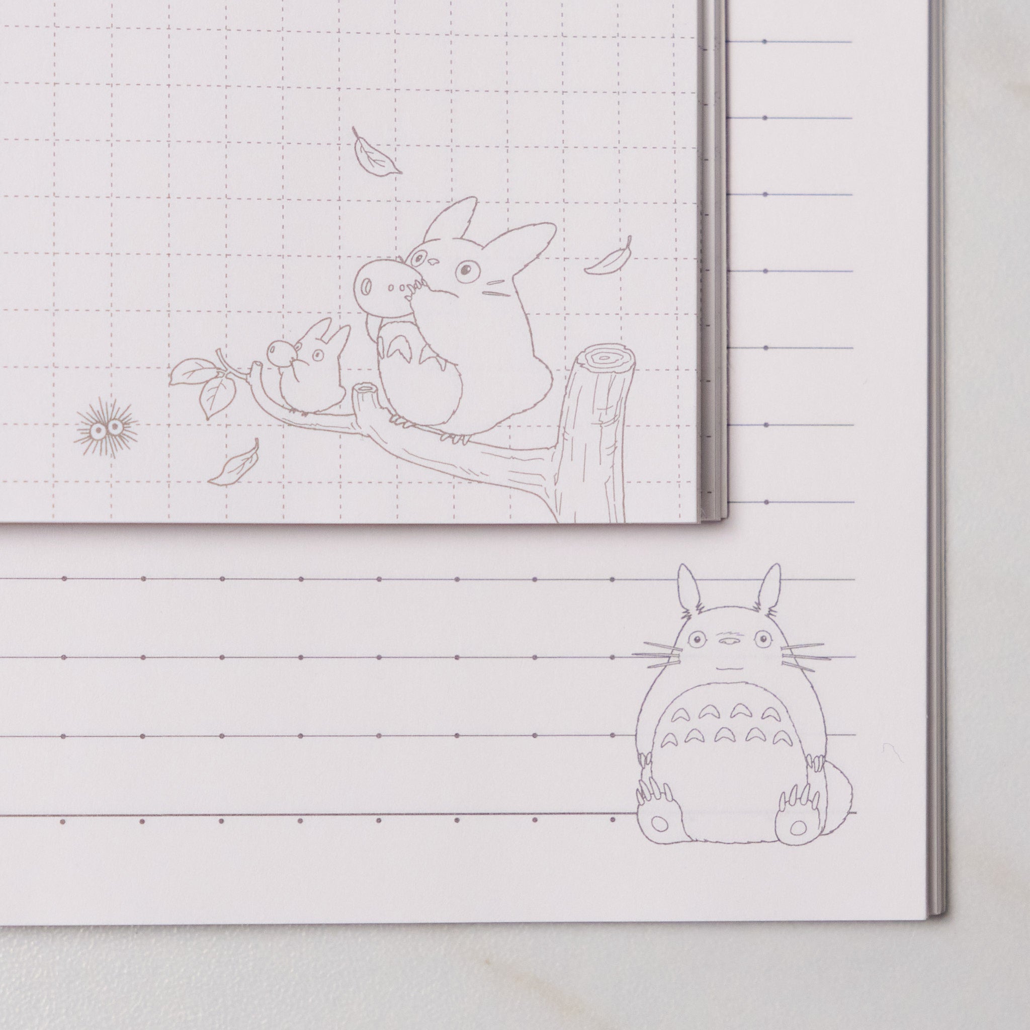 Studio Ghibli B6 Notebook Set - Spirited Away, My Neighbor Totoro & Howl's Moving Castle Anime Design - Perfect for Journaling, Sketching & Gift Giving