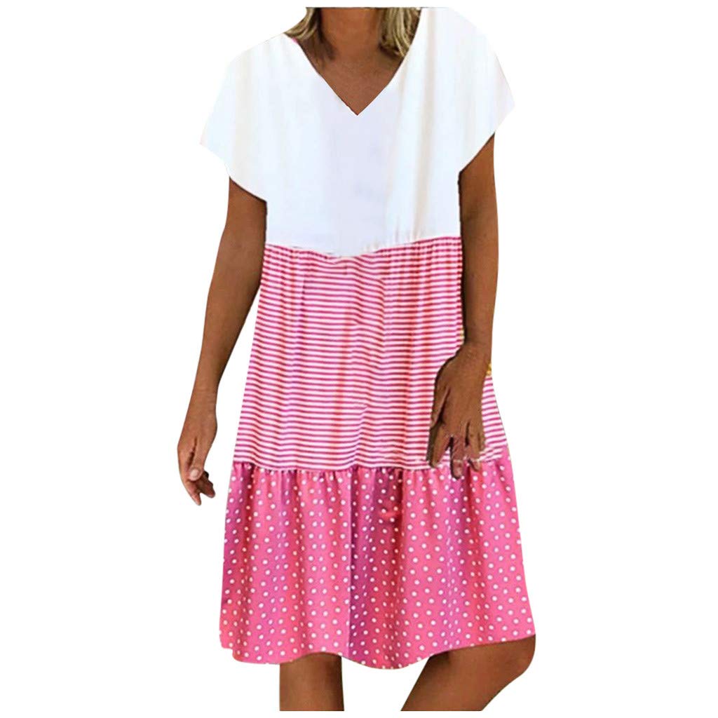 Mexican Dress for Girls - Short Sleeve Boat Neck Solid Color High-Waist Fitted Large Size Dress for Wedding Guest | Perfect for Quinceañera, Fiesta, and Special Occasions
