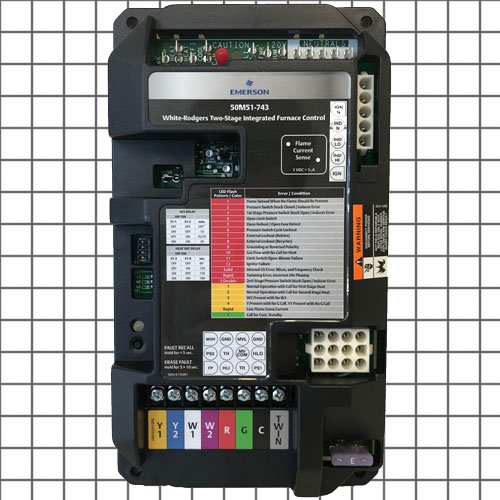 50A51-225 OEM Upgraded Replacement White Rodgers 2-Stage Furnace Control Circuit Board - Compatible with Gas Furnaces & HVAC Systems