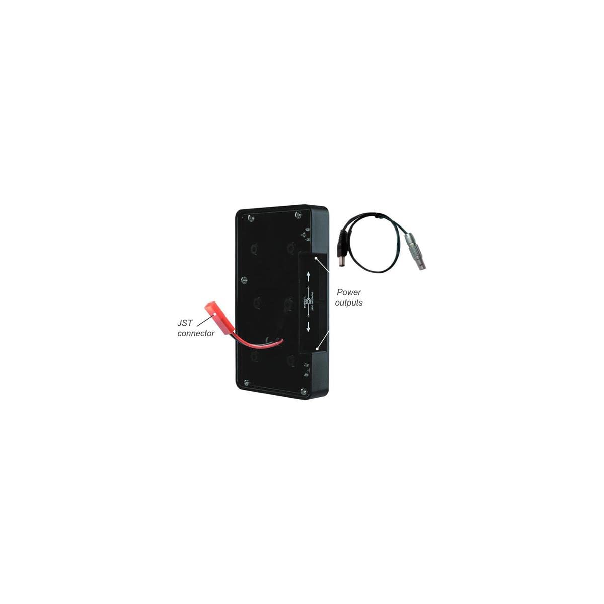 Teradek Dual Direct Mount Battery Plate for L-Series & LP-E6 Batteries - Power Solution for DSLR Cameras & Cinema Gear - Perfect for On-Location Shooting & Professional Videography