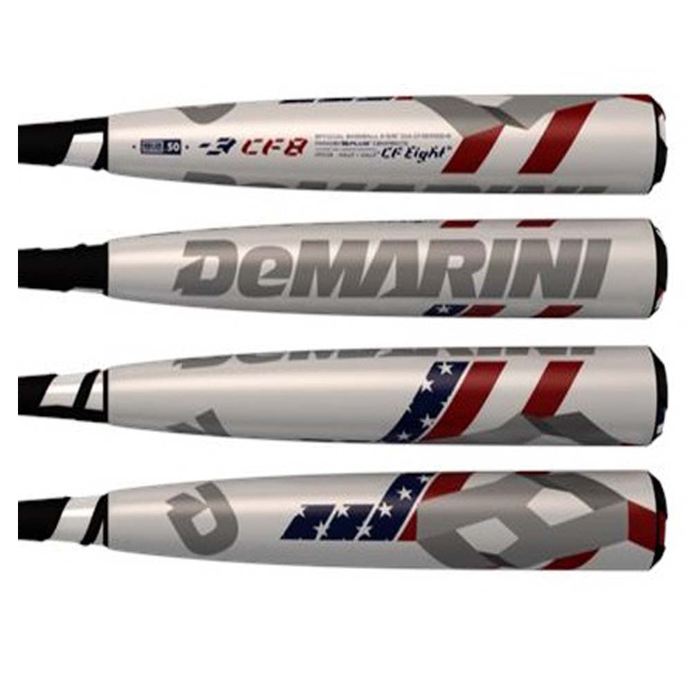 DeMarini CF8 CFC 16F1 BBCOR Baseball Bat - Delta Force 2016 Flight One - Perfect for High School & College Baseball Players - Ideal for Power Hitters & Competitive Games