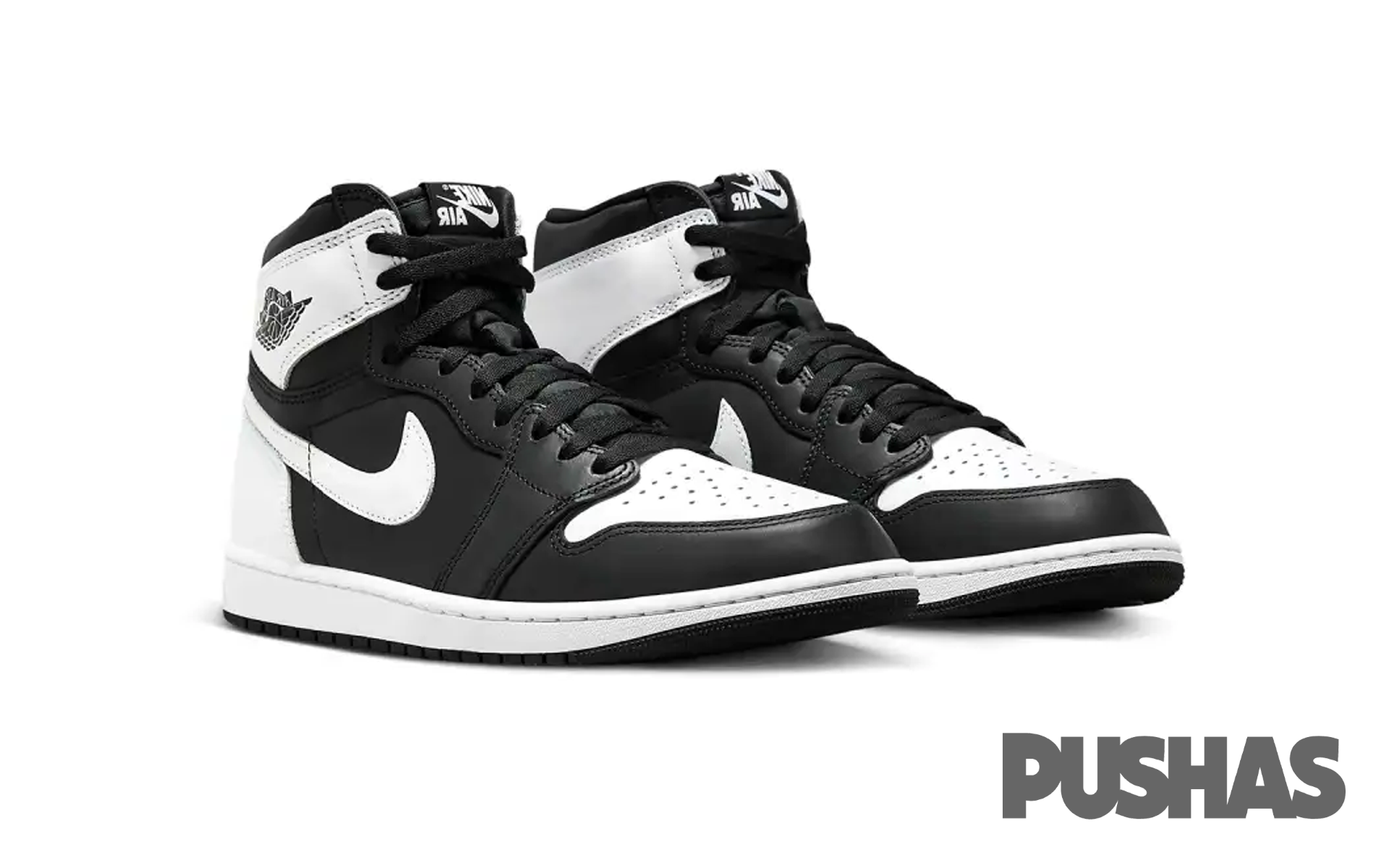 Air Jordan 1 High OG 'Black White' GS Sneakers (2024) - Retro Basketball Shoes for Women & Kids - Perfect for Streetwear, Sports & Casual Outfits