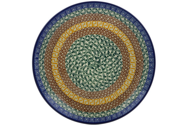 10-Piece Dinner Plate Set - Elegant Grecian Sea Design - Perfect for Dining, Entertaining & Home Decor