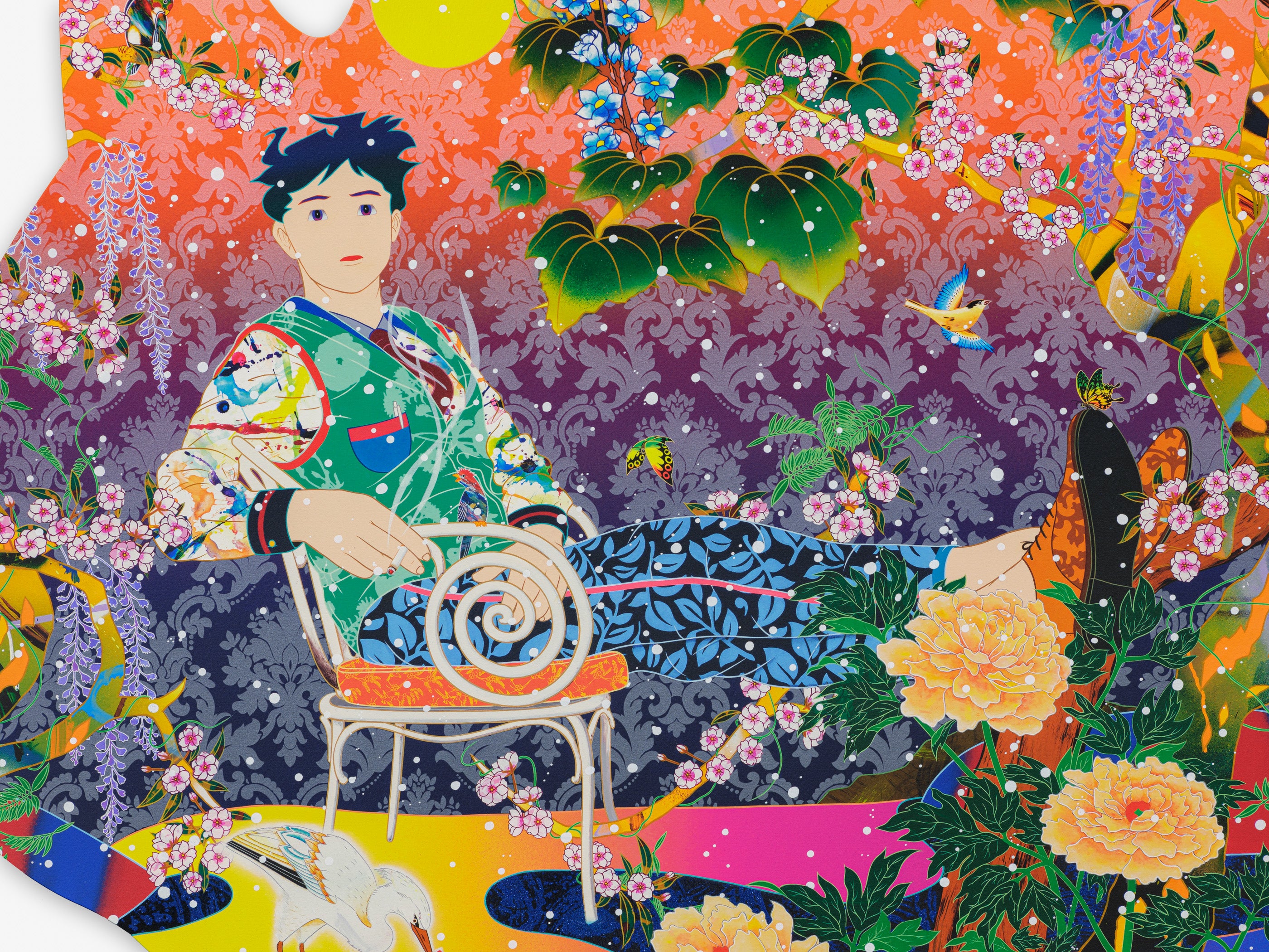 TOMOKAZU MATSUYAMA IF I FELL FROM ME TO YOU Art Print - Japanese Contemporary Artwork for Home & Office Decor - Perfect for Living Room, Bedroom or Gift