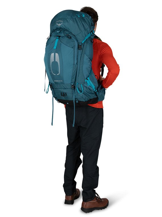 Osprey Atmos AG 65 Backpack - Lightweight Hiking Backpack for Men & Women - Perfect for Camping, Backpacking & Outdoor Adventures