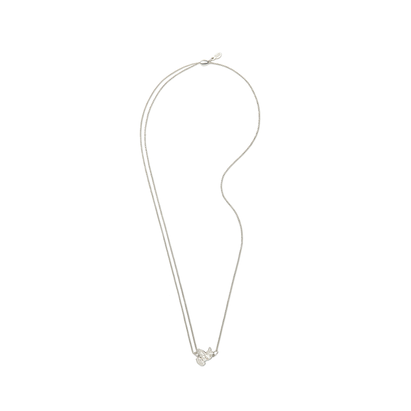 Dove Pull Chain Necklace - Sterling Silver Pendant with Adjustable Chain for Women | Perfect for Everyday Wear, Gift Giving & Special Occasions