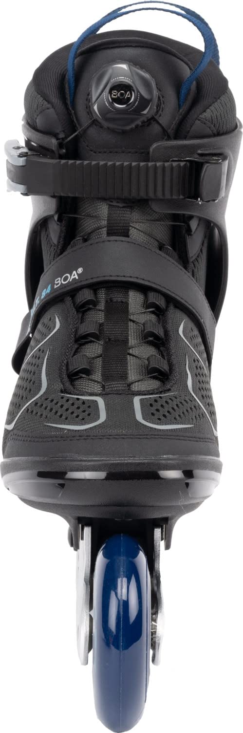 K2 F.I.T. 84 Boa Gray Men's Inline Skates - High-Performance Rollerblades for Fitness, Speed Skating & Urban Commuting