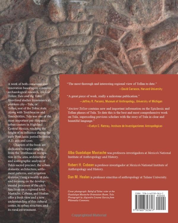 Ancient Tollan: Tula and the Toltec Heartland - Mesoamerican History Book | Explore Toltec Civilization & Aztec Connections | Perfect for Historians, Students & Culture Enthusiasts