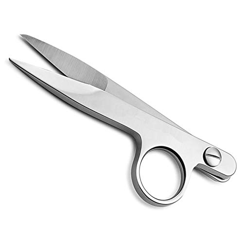 FEIMENGALL Professional Stainless Steel Thread Scissors - Sharp Embroidery & Sewing Scissors for Fabric, Yarn, Crafting - Ideal for Quilting, Dressmaking & DIY Projects