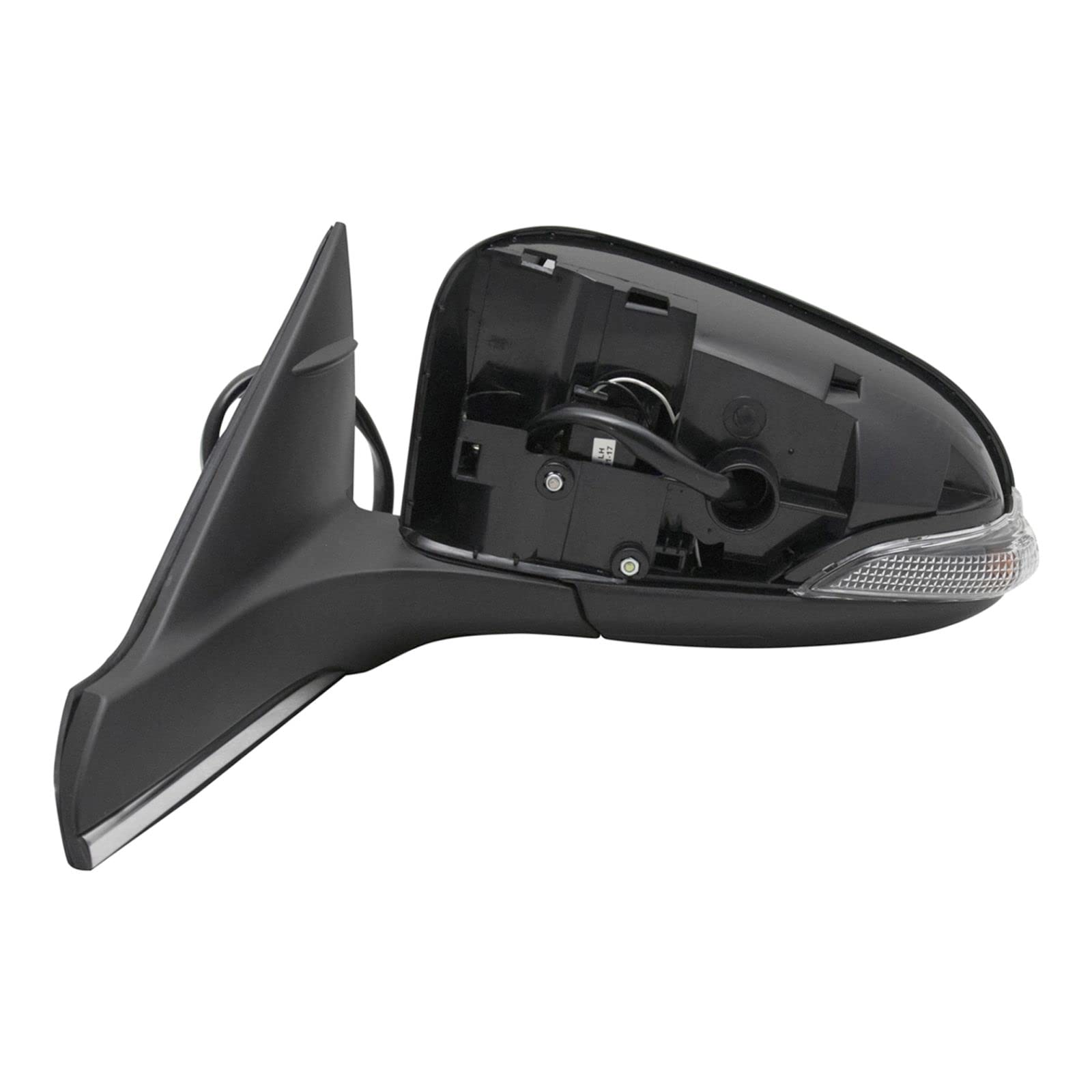 Power Heated Turn Signal Power Folding Door Mirror - LH Driver Side for Toyota Camry | Auto Paint Match | Winter Driving & Safety Enhancement