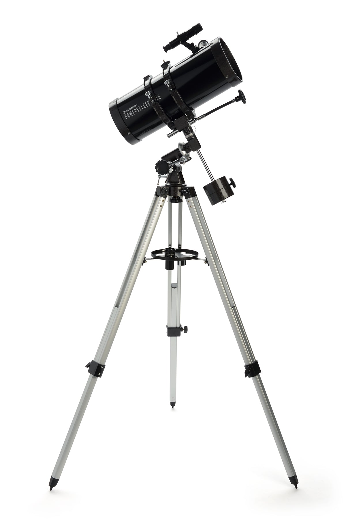 PowerSeeker 127EQ Telescope with Smartphone Adapter - Perfect for Stargazing, Astrophotography & Backyard Astronomy (Includes Phone Mount for Night Sky Photography)