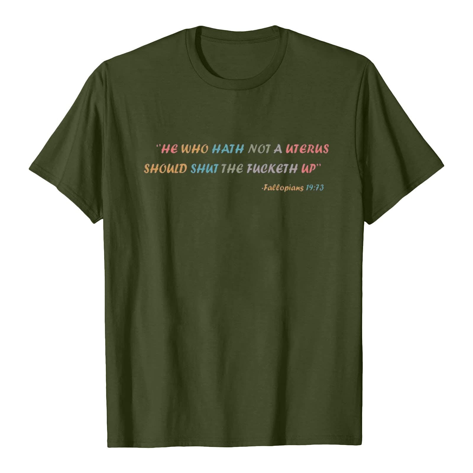 Funny Graphic T-Shirts for Women - Casual Letter Printed Summer Tops & Tunics | Perfect for Everyday Wear, Parties & Vacation Outfits