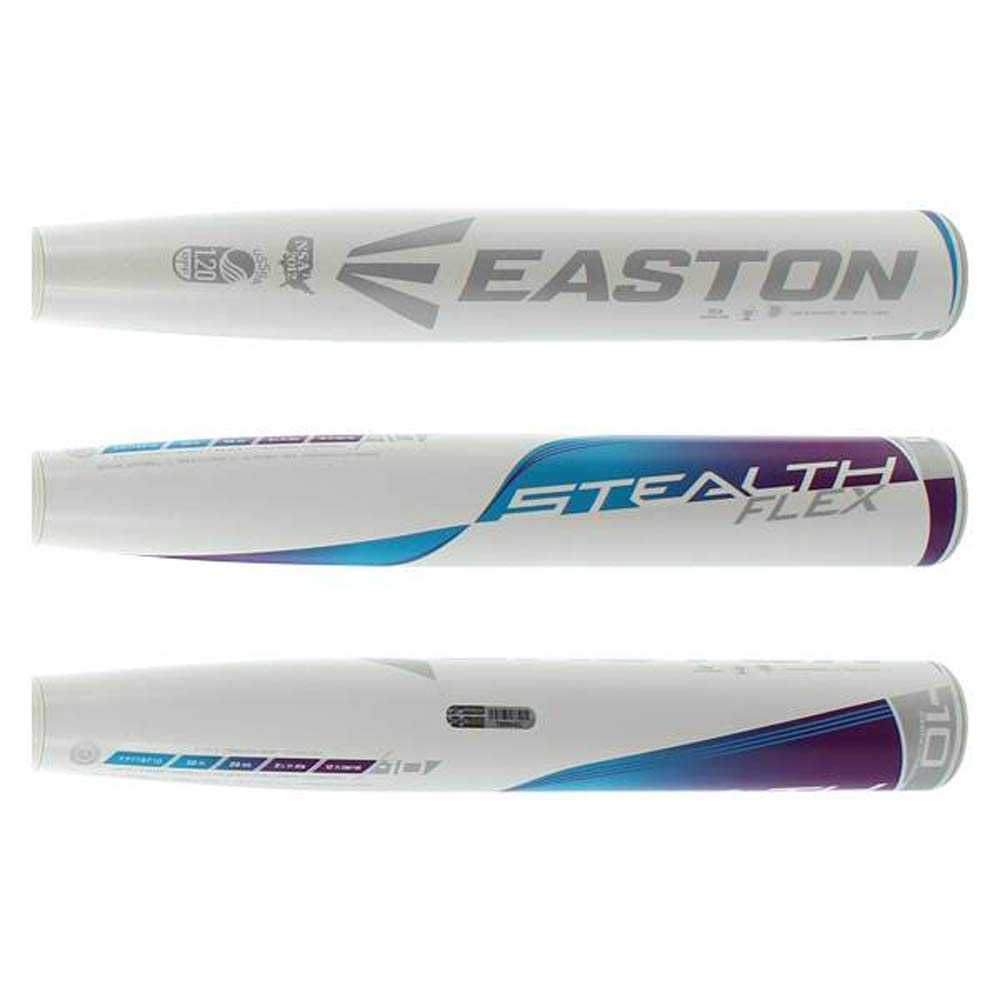 Easton FP17SF10 Stealth Flex 10 Fastpitch Softball Bat - USA Certified for High Performance | Perfect for Youth & High School Softball Games, Tournaments & Training