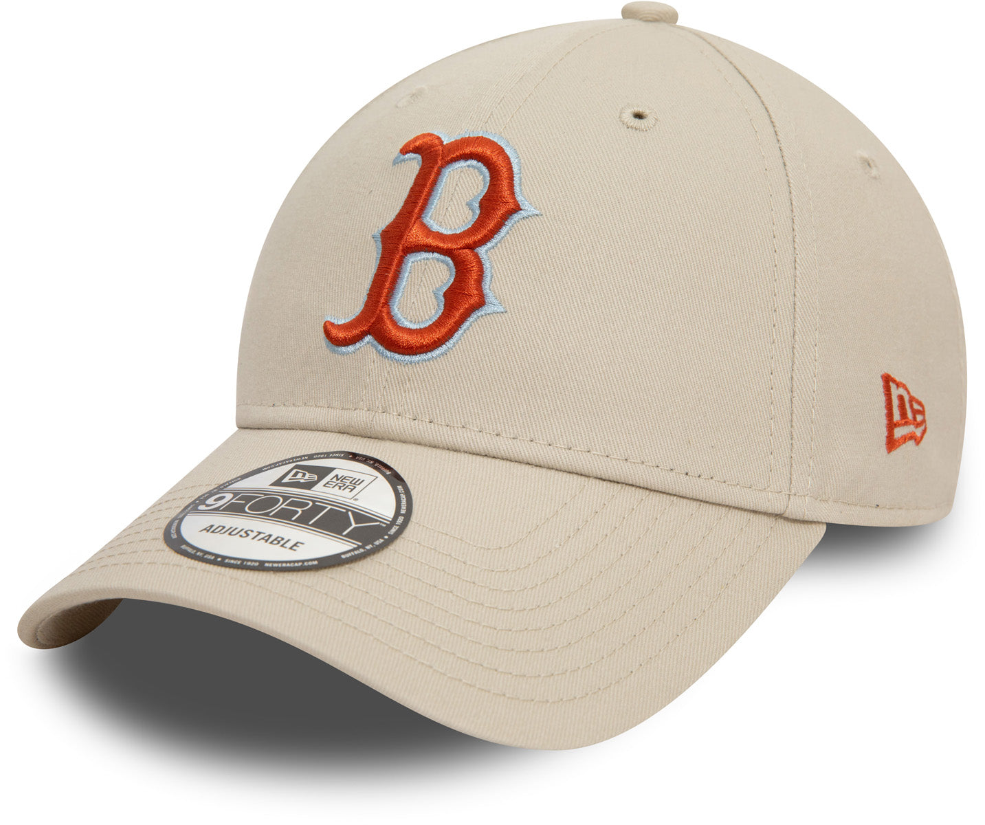 Boston Red Sox New Era 9Forty MLB Patch Adjustable Baseball Cap - Official Licensed Hat for Men & Women, Perfect for Baseball Games, Sports Fans & Casual Wear