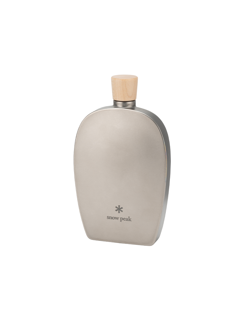 Premium 250mL Titanium Flask - Lightweight, Durable & Leak-Proof for Outdoor Adventures, Camping & Travel