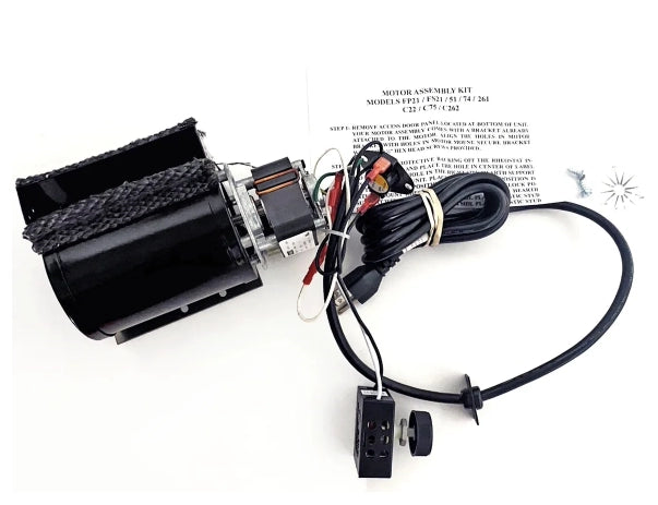 Buck Stove Blower Assembly Replacement for Models 21, 74, 81, 91 | MA 5126715 | Compatible with Wood Stoves & Fireplaces for Efficient Heating