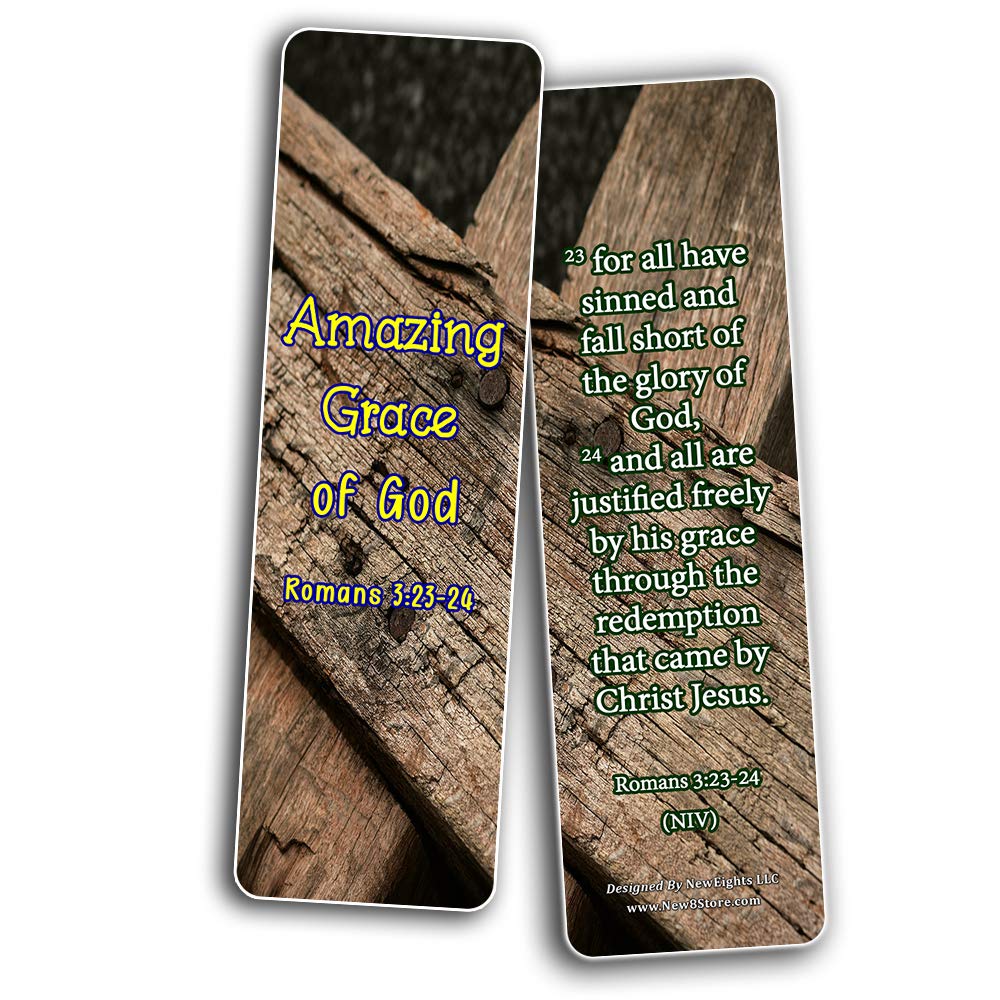 God's Love Scripture Bookmarks - 30 Pack Bible Verses for Study & Gifts