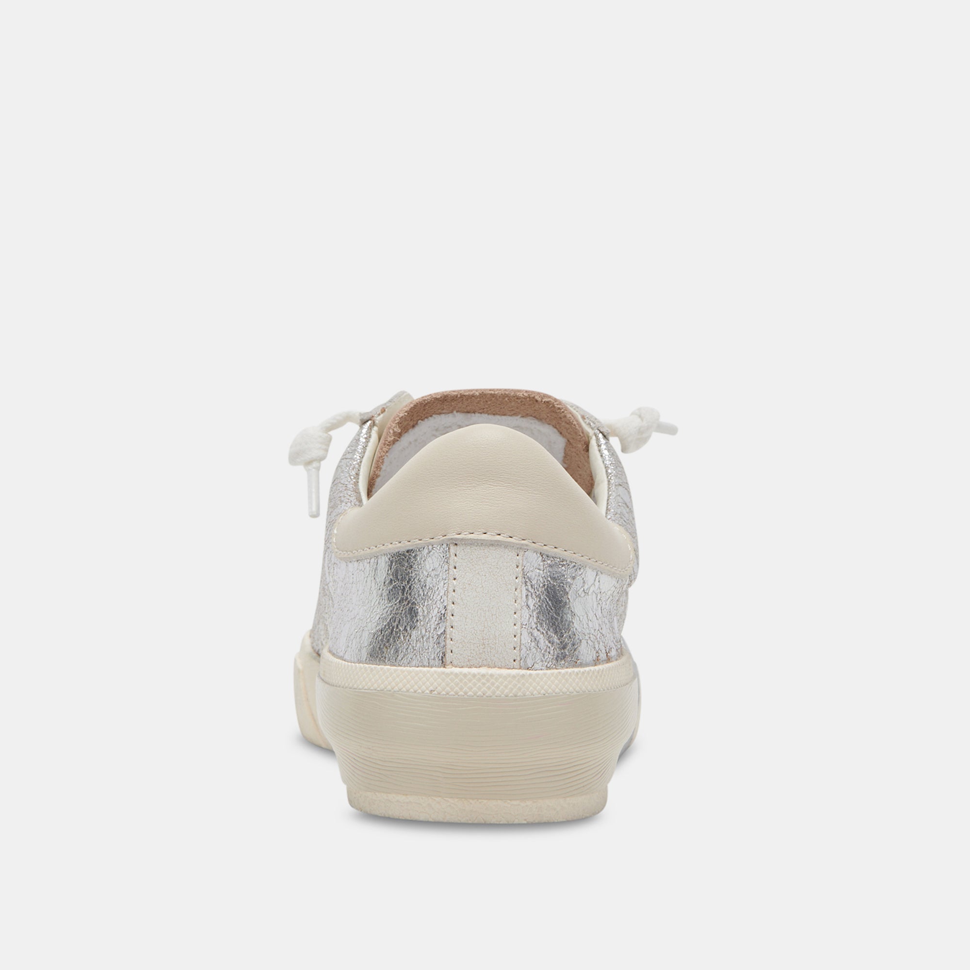 ZINA SNEAKERS Chrome Distressed Leather Women's Fashion Sneakers - Stylish & Comfortable for Casual Wear, Street Style & Everyday Outfits