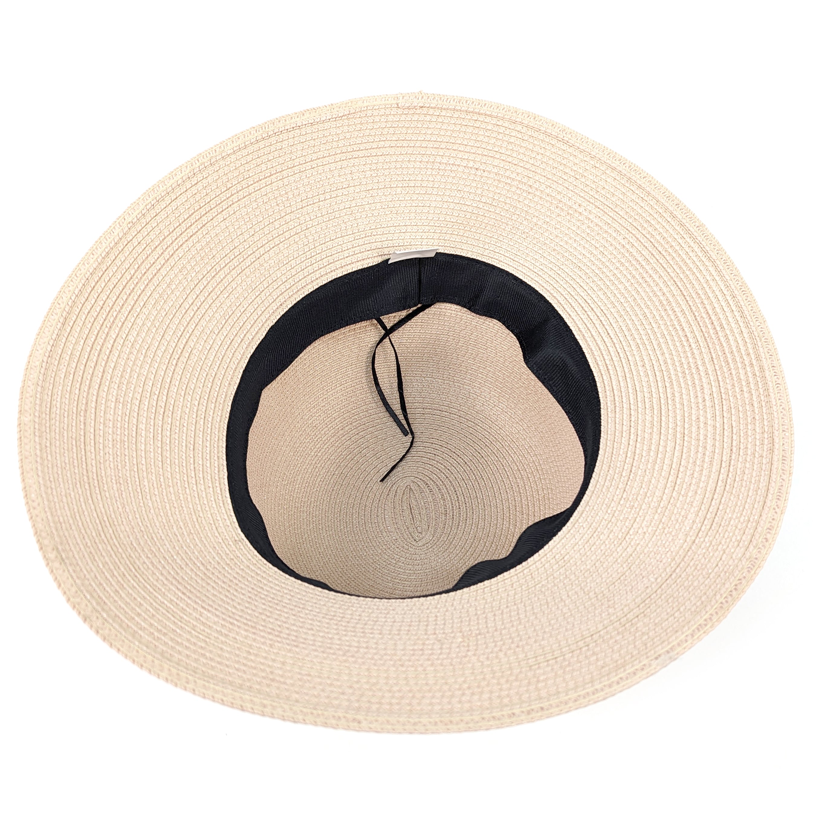 Bow Foldable Cloche Hat - Light Pink Women's Vintage Sun Hat for Outdoor, Beach & Wedding Events
