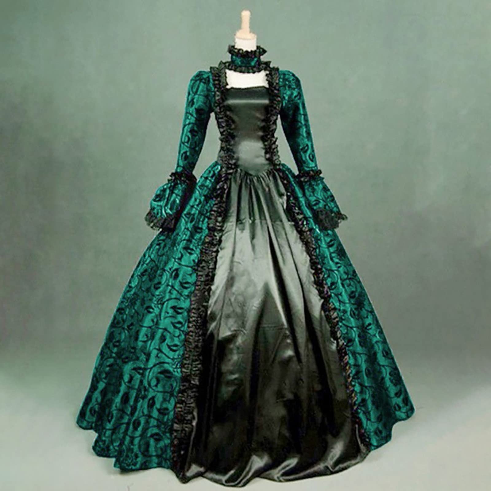 Elegant Victorian Rococo Dress for Women - Marie Antoinette Inspired 18th Century Ball Gown | Perfect for Masquerade Balls, Renaissance Fairs & Historical Reenactments