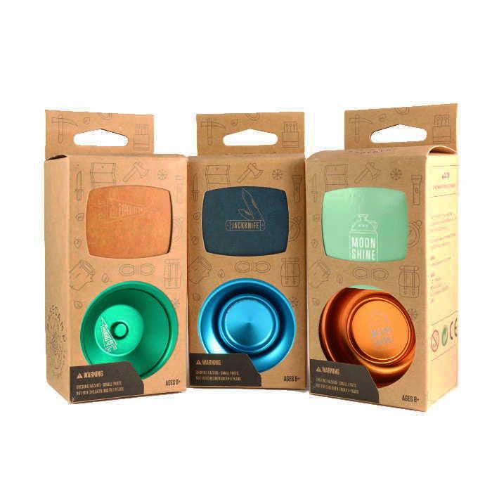 Premium Basecamp Expedition Jackknife Moonshine Yo-Yo Set - Professional Yo-Yo Collection for Beginners & Experts - Perfect for Competitions, Tricks & Outdoor Play