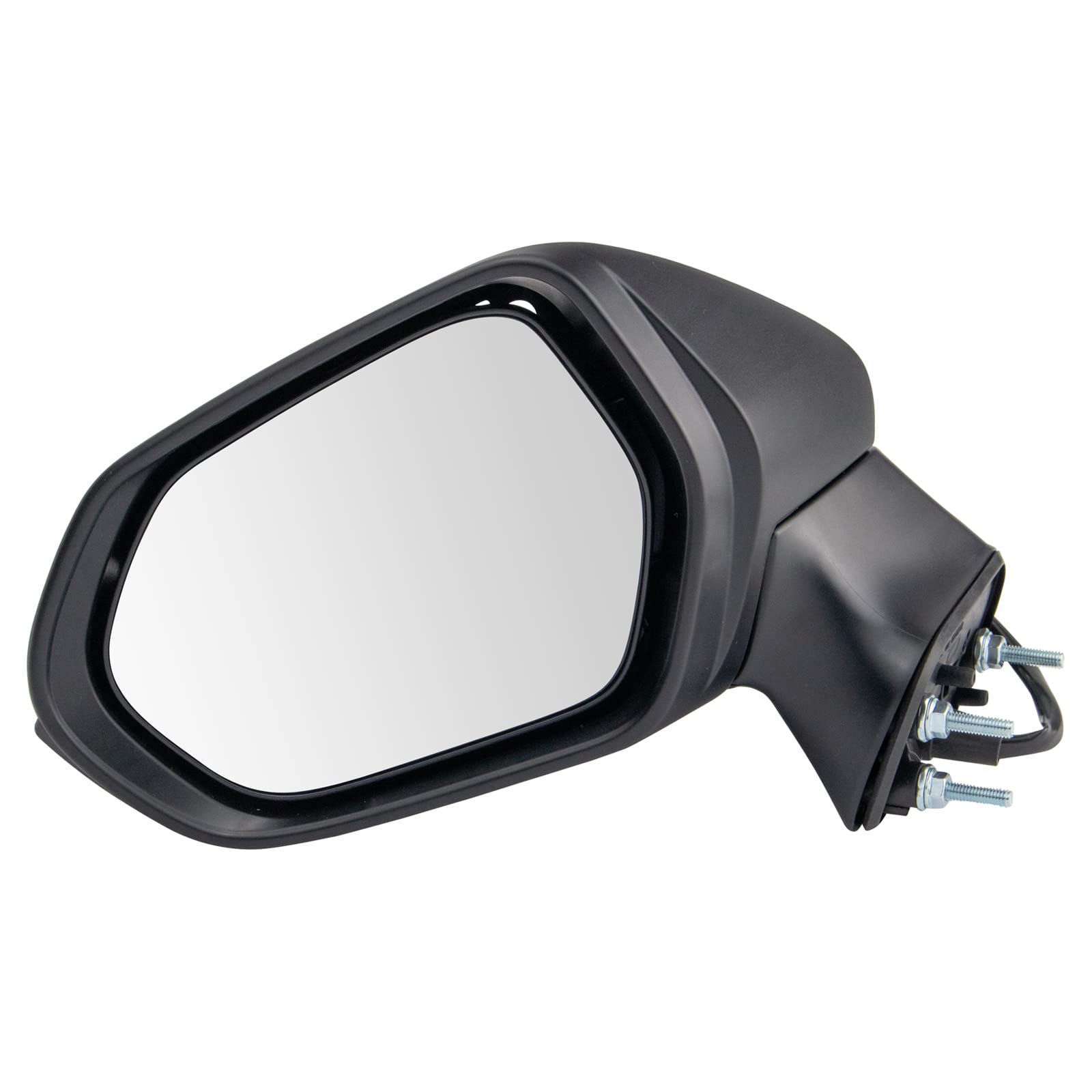 TRQ Left Side Mirror Replacement for 2020-2024 Toyota Corolla - Driver Side, Non-Heated, Part #TO1320391 - Perfect for Parking Safety & Blind Spot Visibility