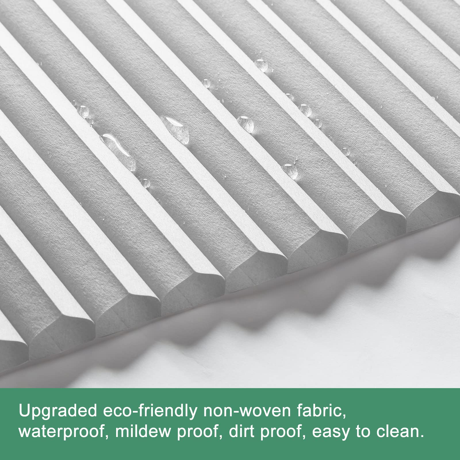 Custom Size 100% Blackout Cellular Roller Shades - Light Grey Honeycomb Window Blinds for Noise Reduction & Privacy - Perfect for Bedroom, French Doors & Home Office (Blackout Curtains, Room Darkening Shades)