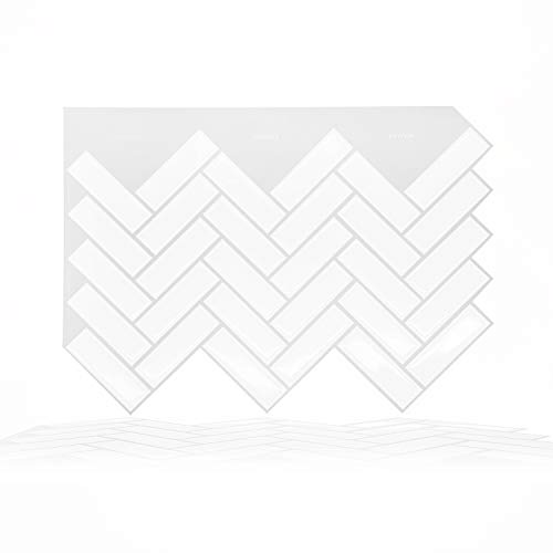White Herringbone