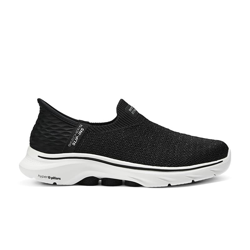Skechers Women's Go Walk 7 Slip-On Walking Shoes - Comfortable & Lightweight for Walking, Travel & Everyday Wear - Style 125219/BKW