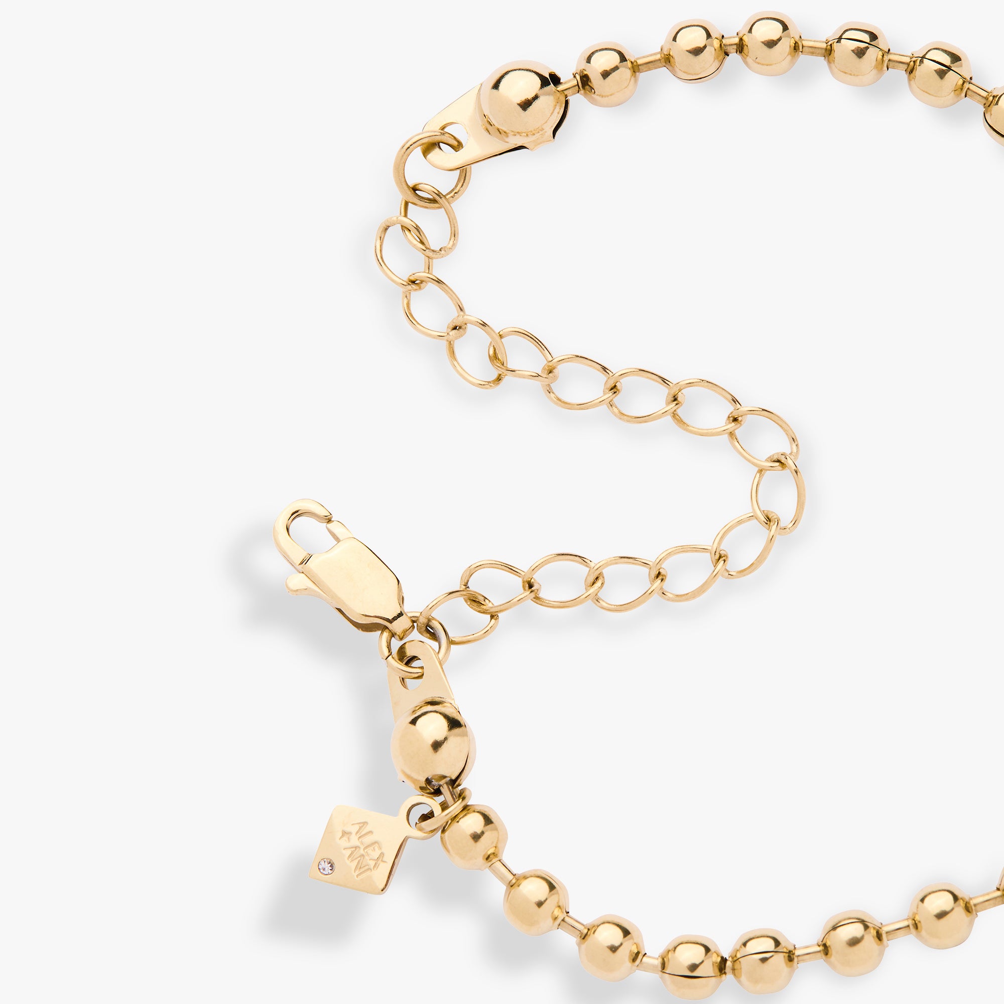 Trendy Cross Ball Chain Bracelet for Women - Stylish Religious Jewelry Gift for Everyday Wear & Special Occasions