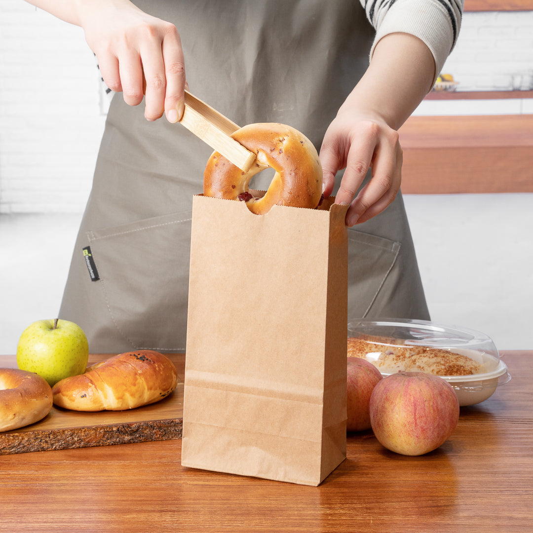 Premium Kraft Paper Bags 4 lb Capacity - 5