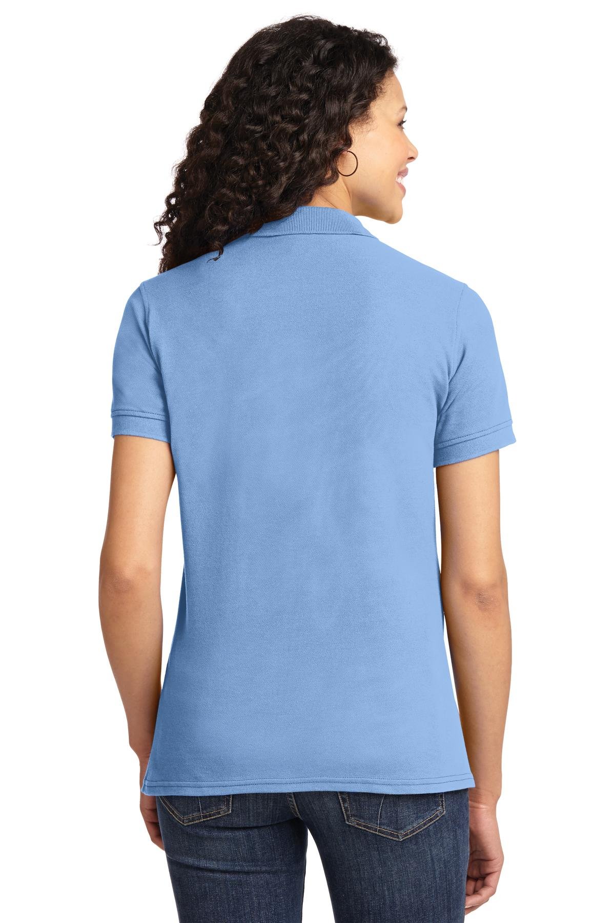 Port & Company Ladies Core Blend Pique Polo Shirt - Comfortable & Stylish Women's Polo for Work, Golf & Casual Wear (Style LKP155)
