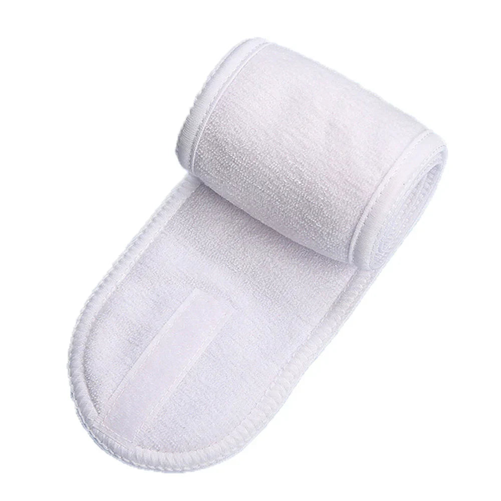 3 Pack Adjustable Hair Bands for Women - Soft & Comfortable Headbands for Spa, Yoga, Workout, and Daily Use