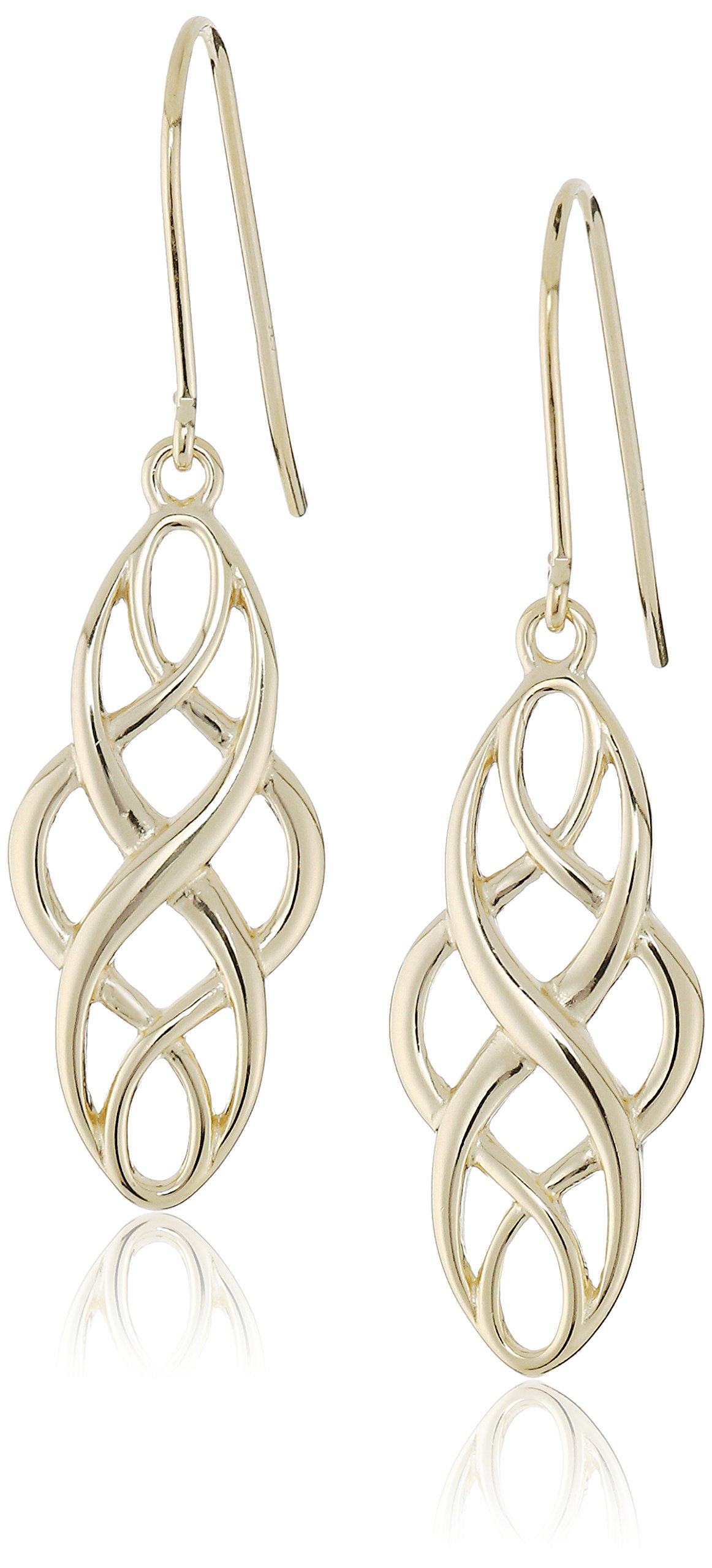 Amazon Essentials Celtic Knot Dangle Earrings for Women - Elegant Irish Jewelry Gift for St. Patrick's Day, Wedding & Party Accessories