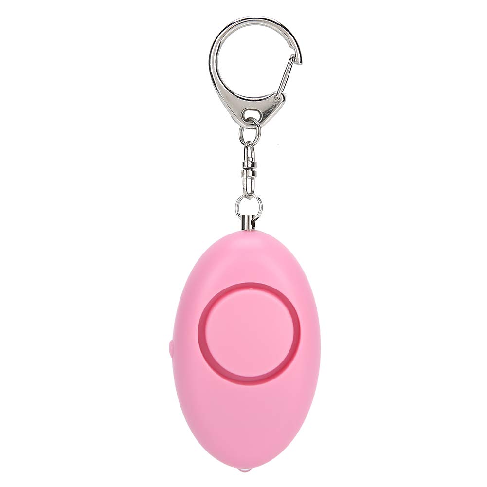 Personal Safety Alarm for Women & Elderly - 140dB Security Alarm Keychain with LED Light (Pink) | Emergency SOS Device for Self Defense, Night Walking, Jogging & Outdoor Activities