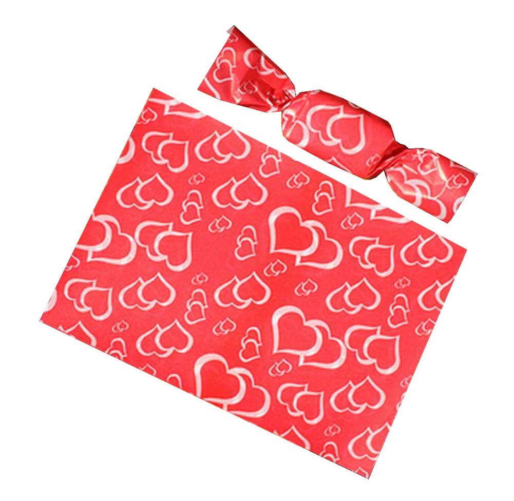 500 Sheets Candy Wrappers - Wax Paper for Twisting & Wrapping Candy - Party & Baking Use