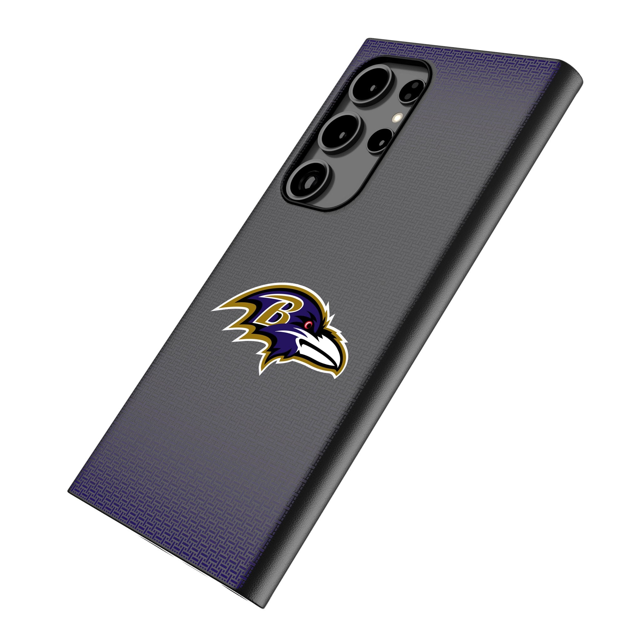 Baltimore Ravens Linen MagSafe Compatible Phone Case for Samsung Galaxy S23/S22/S21 - Durable Protective Cover for Football Fans - Perfect for Game Day & Everyday Use