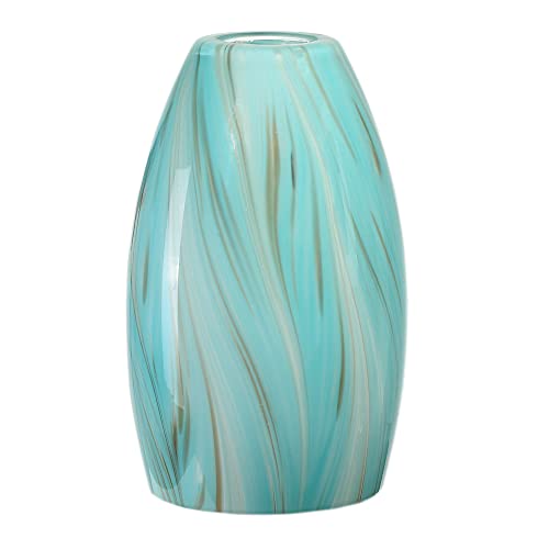 Gold and light blue