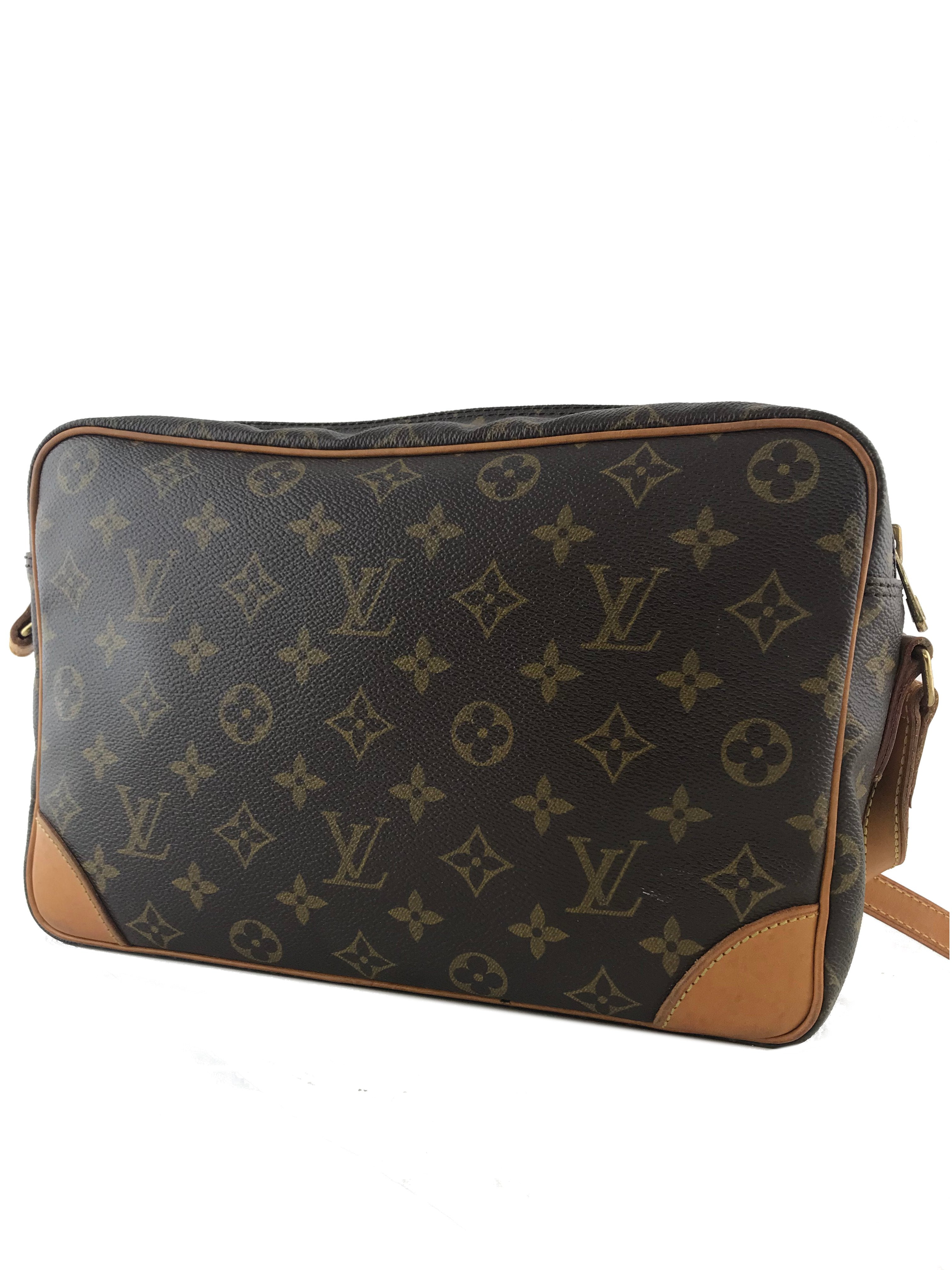 Authentic Louis Vuitton Monogram Canvas Trocadero 30 Crossbody Bag - Luxury Designer Handbag for Women, Perfect for Work, Travel & Everyday Use