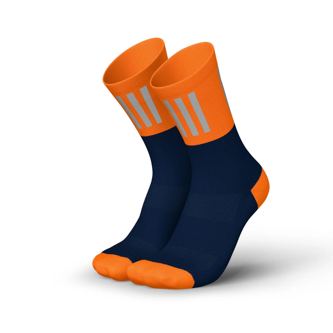 Incylence High Viz V3 Running Socks - Reflective Performance Socks for Marathon, Jogging & Trail Running - Enhanced Visibility & Comfort for Night Running & Outdoor Sports