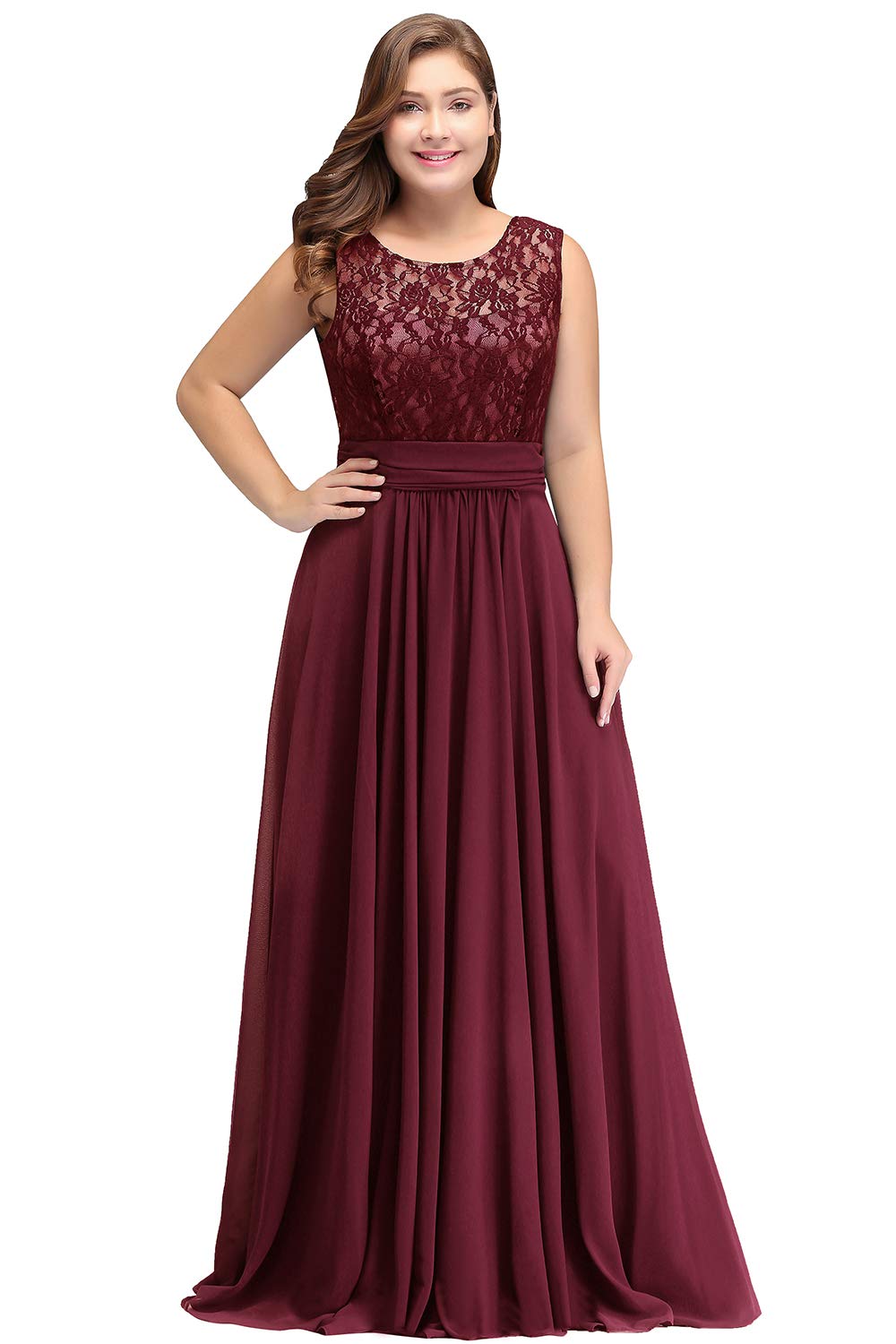 Elegant Plus Size Chiffon Mother of The Bride Dresses for Women - Formal Prom Gowns for Weddings, Parties & Special Occasions