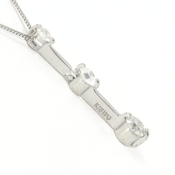 18K White Gold Diamond Pendant Necklace for Women - Elegant & Timeless Jewelry Gift for Her - Perfect for Anniversaries, Weddings & Special Occasions