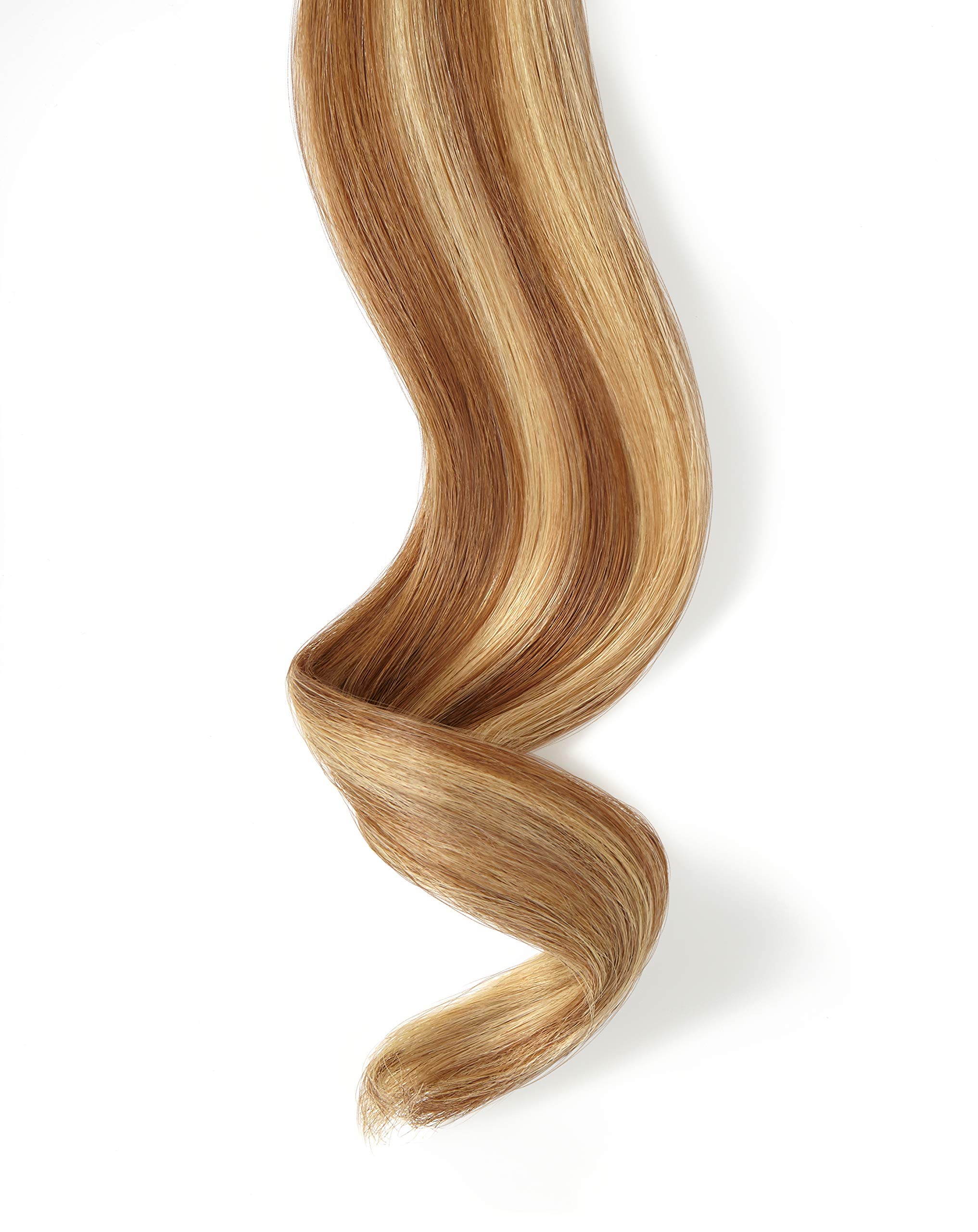 NINFAS 100% Virgin Remy Human Hair Tape-In Extensions - #15 Lightest Blonde/Medium Beige Blonde, 22 Inch (20 Pieces) | Natural Look for Daily Wear & Special Occasions