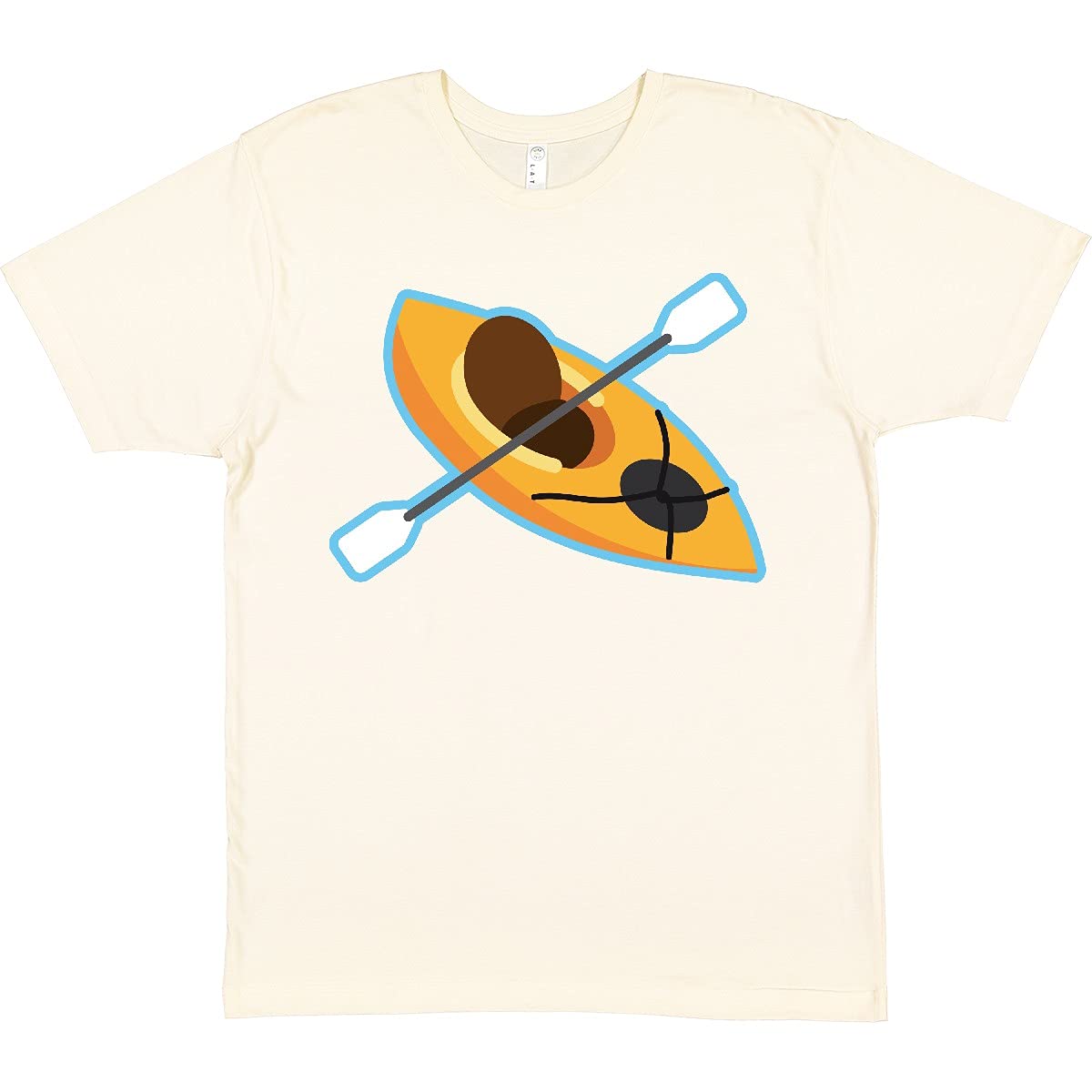 Colorful Kayak Graphic T-Shirt for Men & Women - Comfortable Cotton Tee for Kayaking, Paddleboarding & Outdoor Adventures