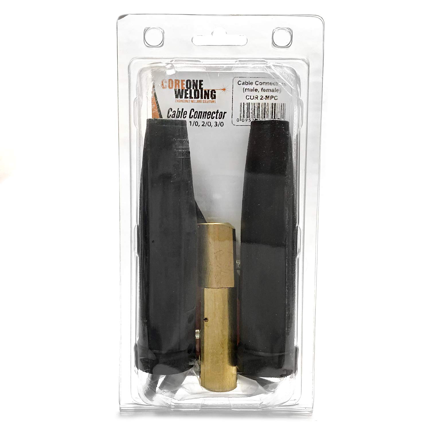 2/0 AWG Quick Twist Cable Connectors - 2 MPC Male & Female Electrical Connectors for 1/0, 2/0, 3/0 Gauge Wires - Secure Power Distribution for Solar Panels, EV Chargers & Industrial Applications