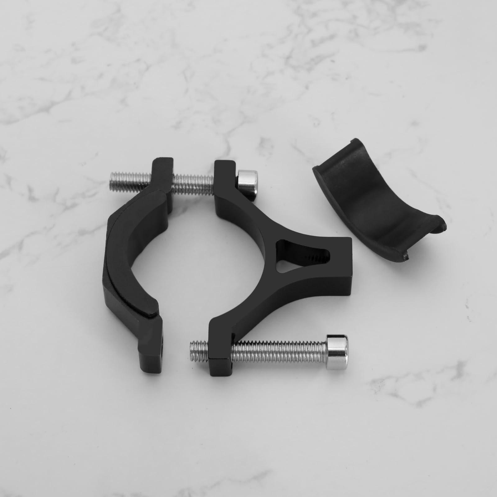 Universal Aluminum Scooter Hook - Heavy Duty Hanger for Electric Scooters, Bikes & Motorcycles | Durable Black Accessory for Garage, Shed & Outdoor Storage