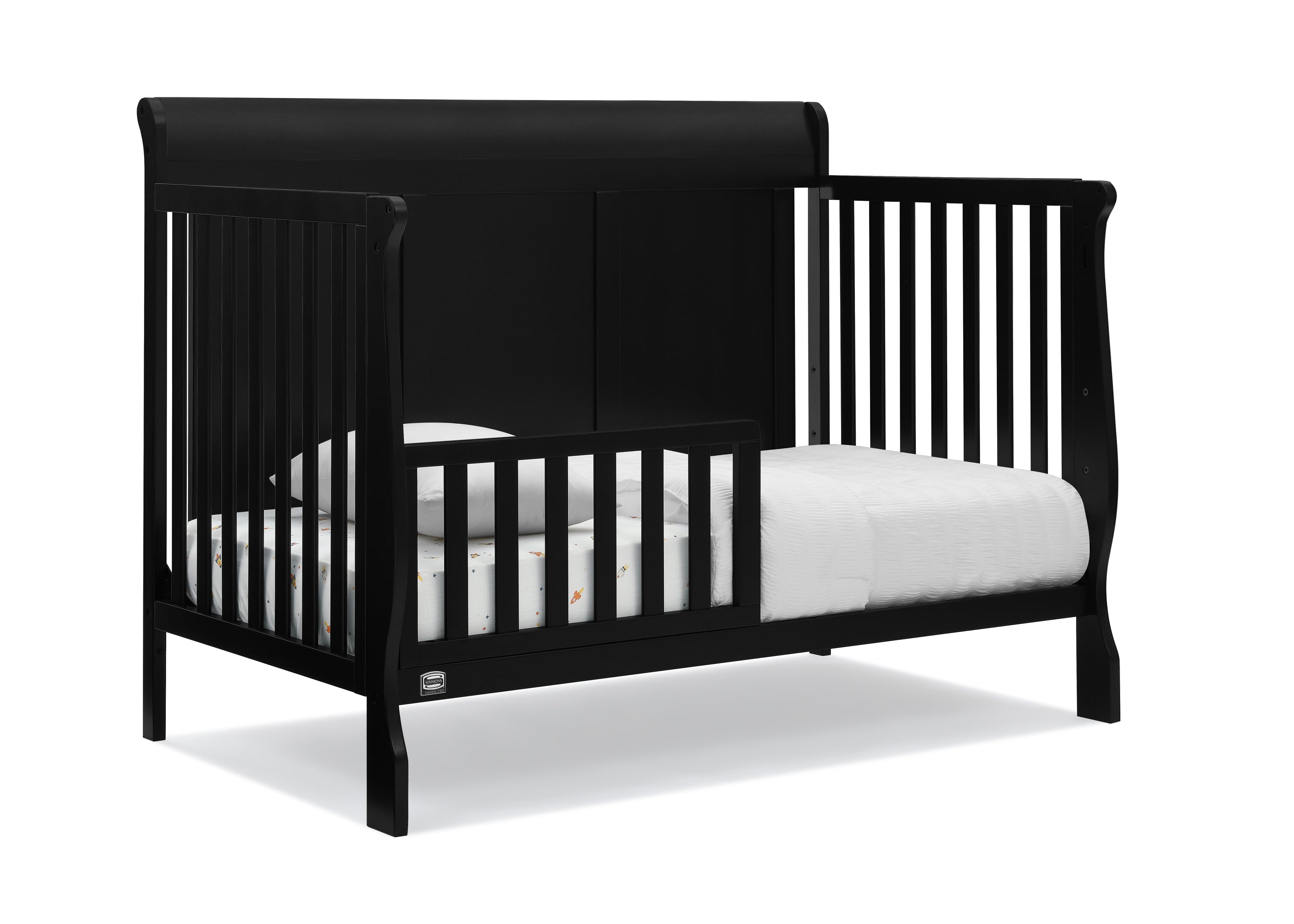 6-in-1 Convertible Baby Crib by Carter - Toddler Bed, Daybed & Full-Size Bed Frame - Nursery Furniture for Boys & Girls - Perfect for Newborn to Teen Years