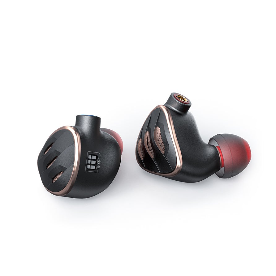 FiiO FH5s Semi-Open In-Ear Monitors - High Resolution Audio Earphones with Detachable Cable (Open Box) | Perfect for Audiophiles, Music Producers & Travelers
